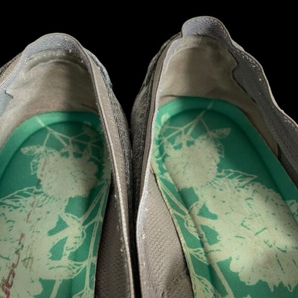 SKECHERS Relaxed Fit Women's Empire Sweet Scene Memory Foam Gray Size/10 - Picture 10 of 14